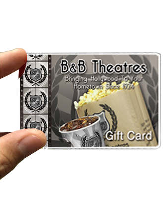 B & B Theatres Gift Cards